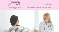 Desktop Screenshot of eawomensclinic.com